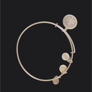 Alex and Ani Vintage / Retired Seven Swords Charm Bangle Bracelet